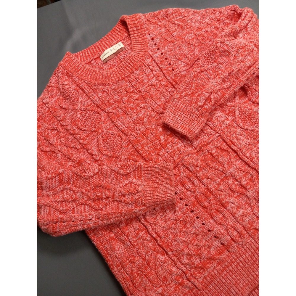Anthropologie Pilcro Jasmine Cable-Knit Oversized Sweater Size XS